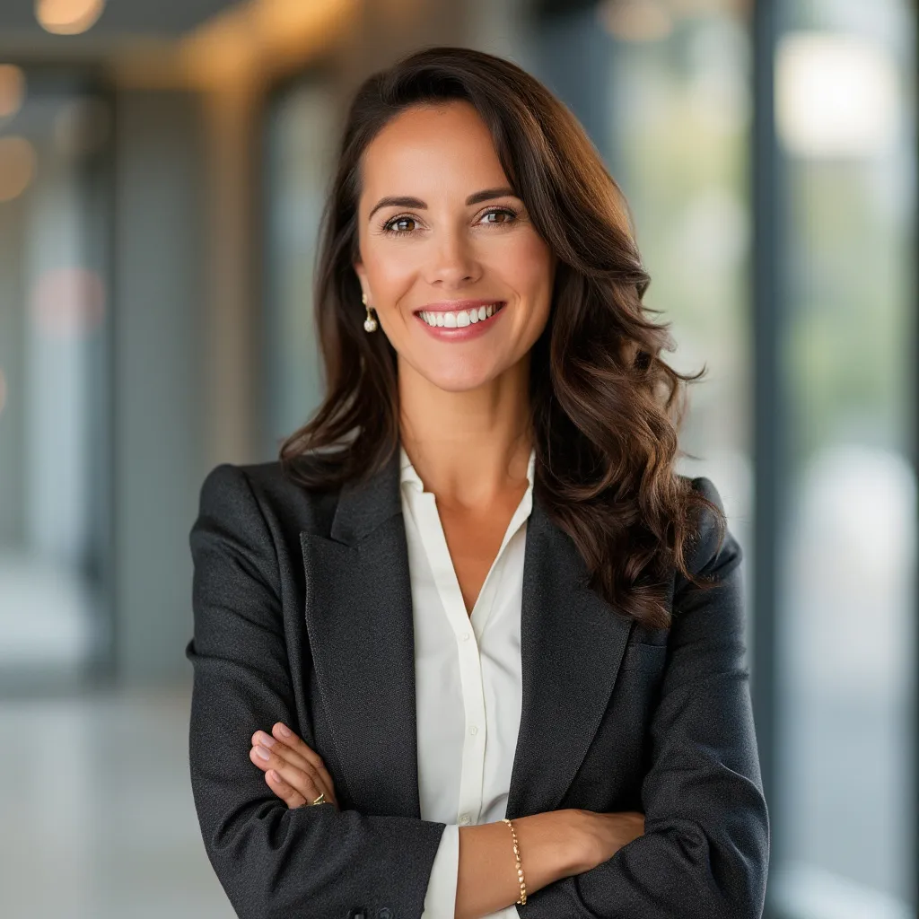 Portrait professionnel de Sophie Dupont, coach principale