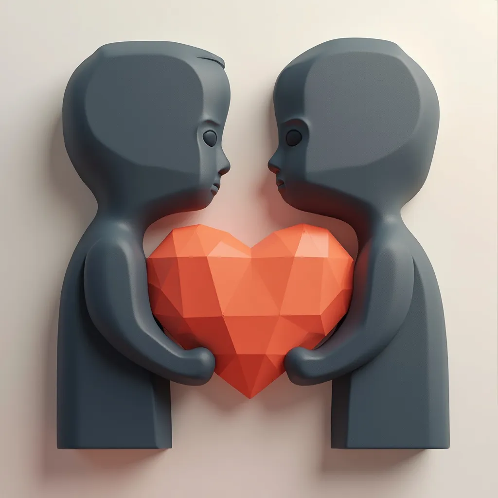 Icône d'empathie et de bienveillance