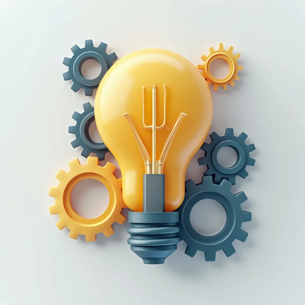 Icône d'innovation et de créativité