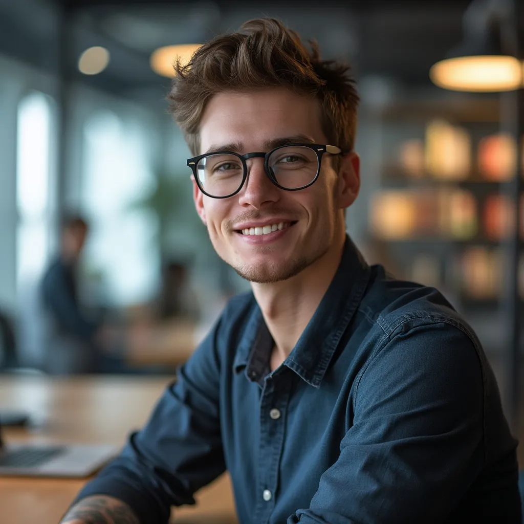 Portrait professionnel de Thomas Renaud, Coach Digital et Responsable Innovation
