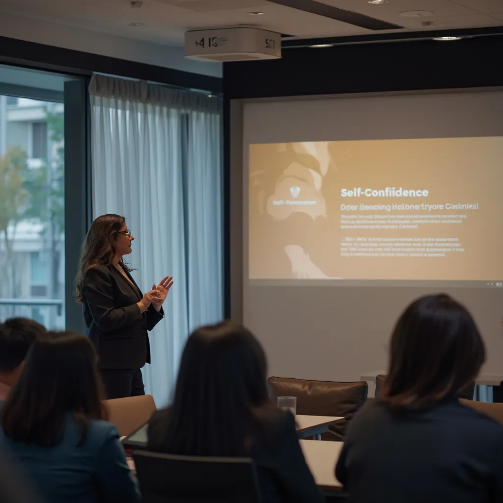 Présentation webinaire sur la confiance en soi